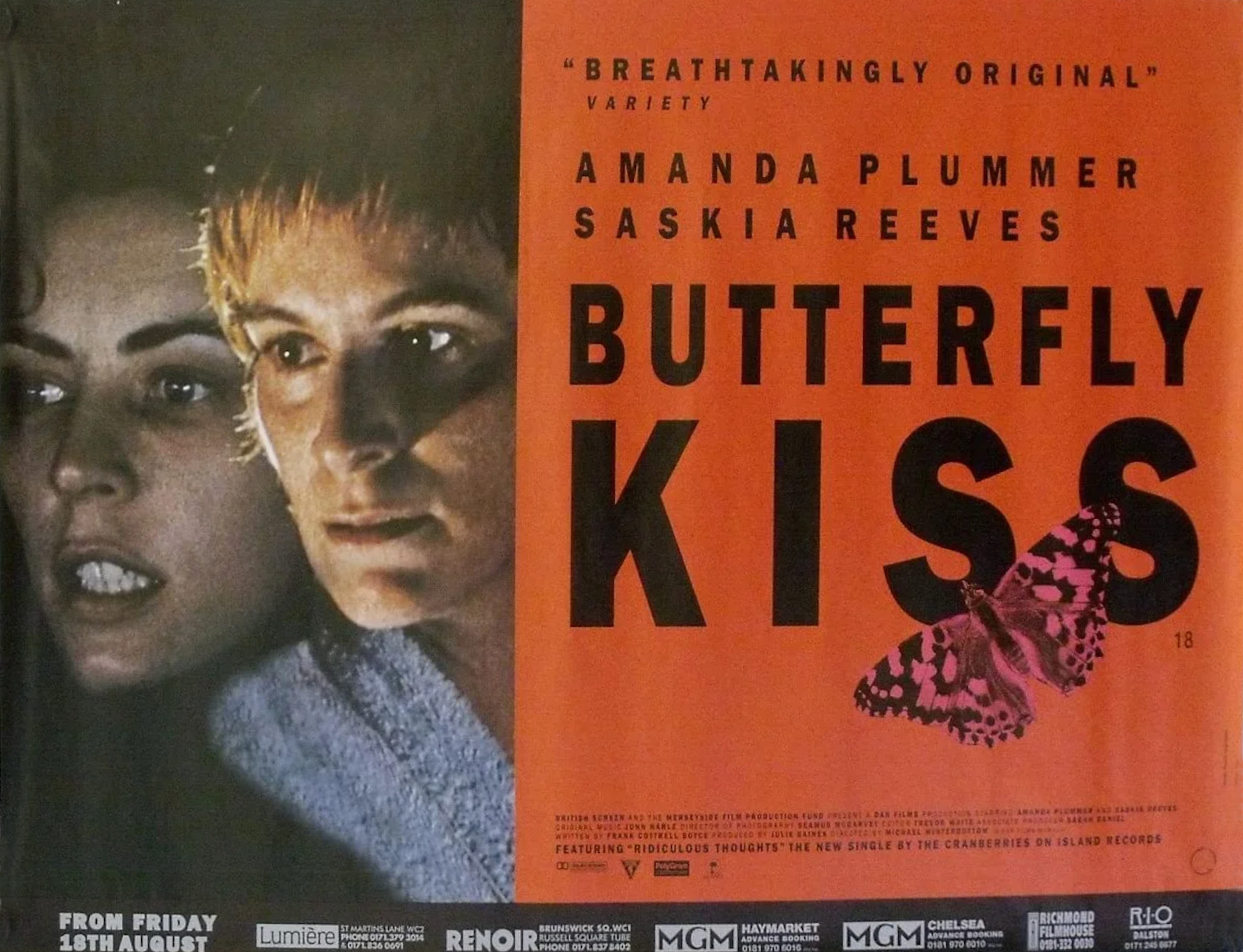 Butterfly Kiss quad poster
